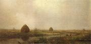 Martin Johnson Heade Jersey Marshes oil painting artist